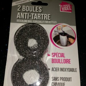 2 boules anti tartre